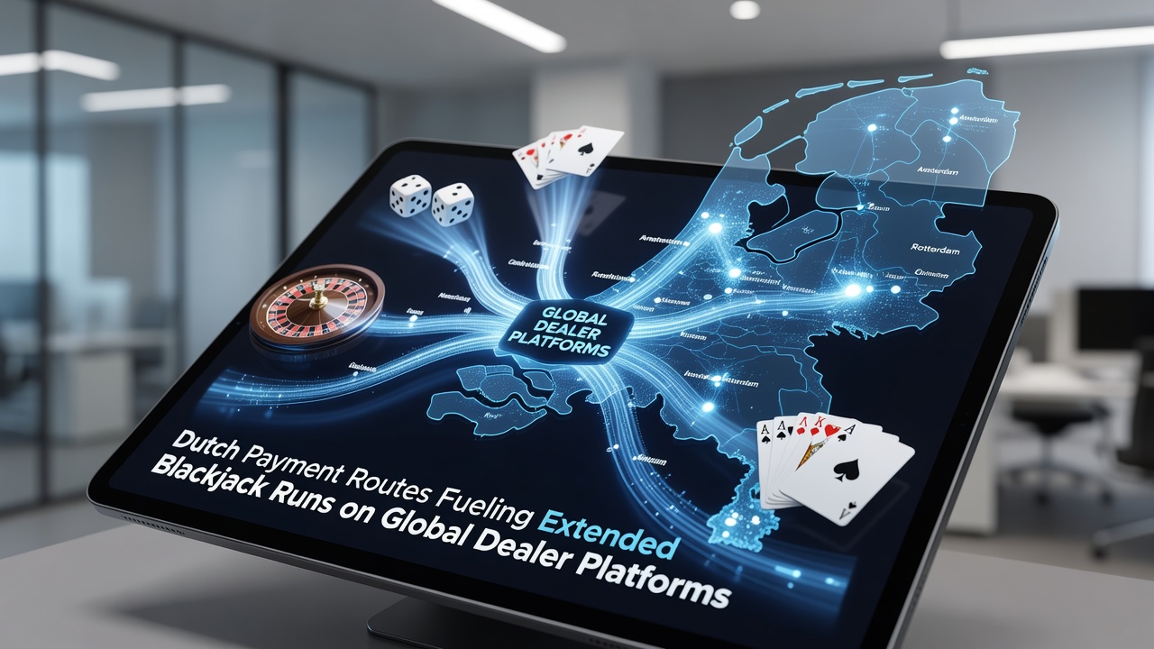 Analyse van transactieroutes voor blackjack op globale sites