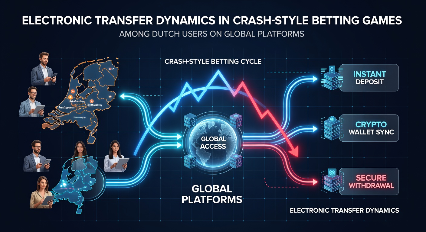 Illustratie van digitale portemonnee-integraties in crash betting omgevingen