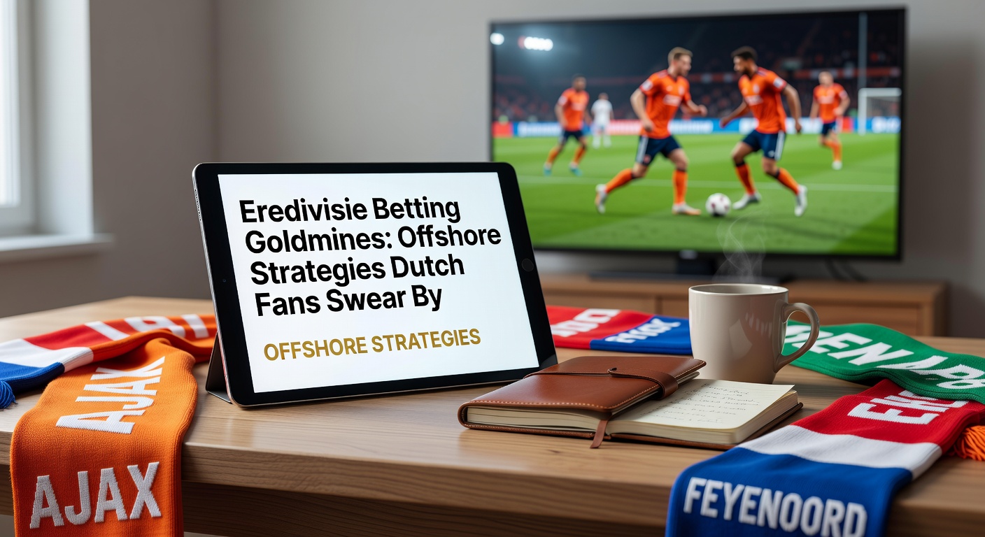 Spannende Eredivisie-wedstrijd met fans die juichen bij een goal, symboliserend de opwinding van betting op Nederlandse voetbal