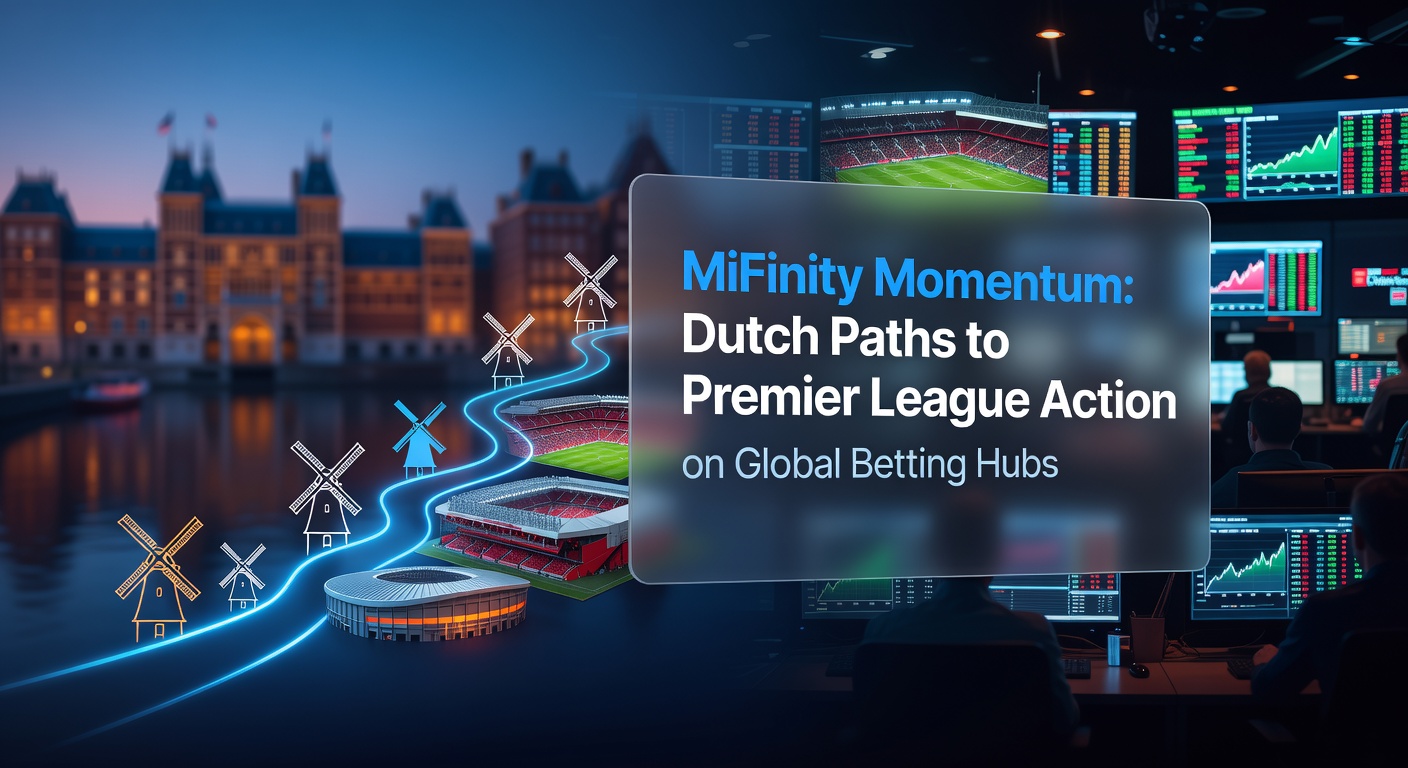 Grafiek met MiFinity-transacties en Premier League weddenschappen, illustrerend de groei onder Nederlandse gebruikers op internationale platforms